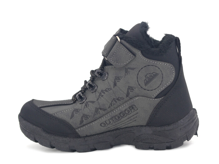 Kebss Filet 7225 Kancalı Kutulu Bot Gri - Kebss (1)