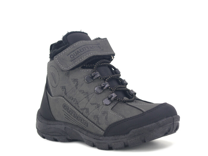 Kebss Filet 7225 Kancalı Kutulu Bot Gri - Kebss