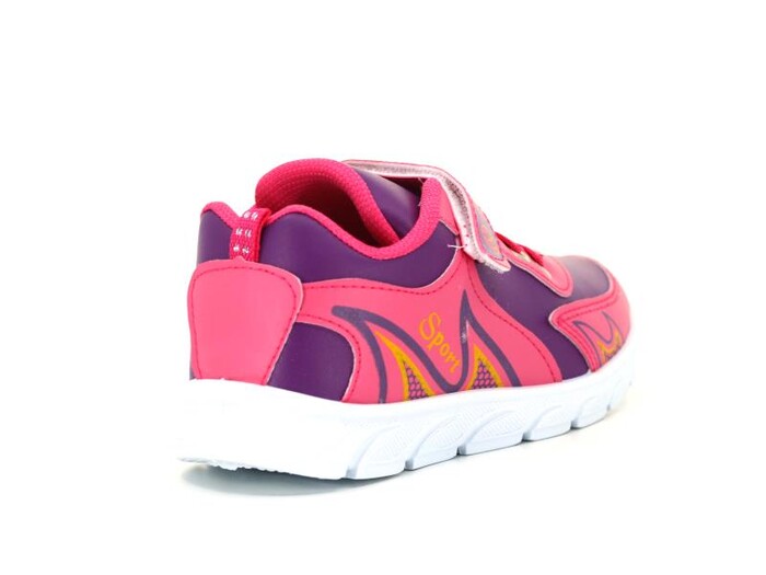 Kebss Filet 7229 Cilt Alevli Spor Ayakkabı Lila - Fuşya