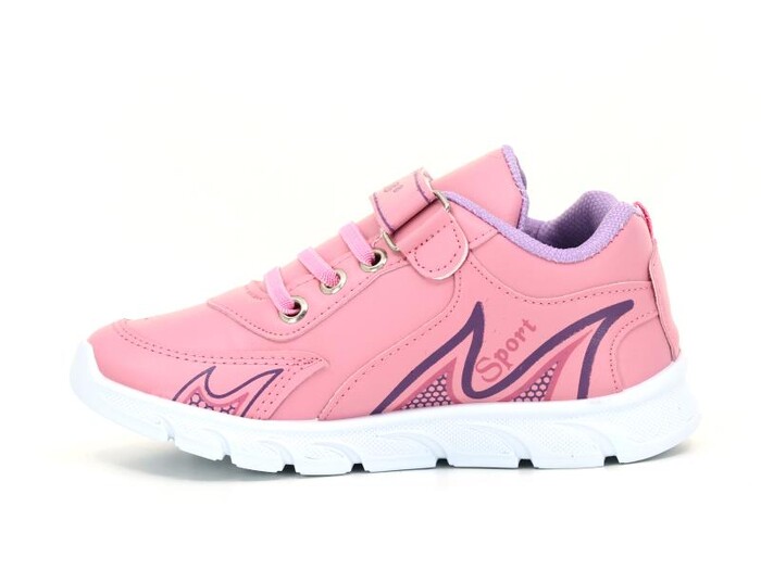 Kebss Filet 7229 Cilt Alevli Spor Ayakkabı Pembe - Pembe