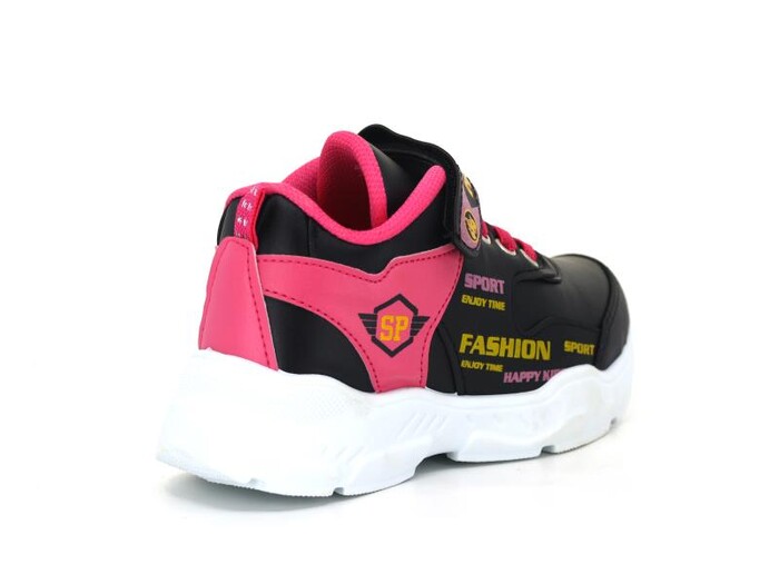 Kebss Filet 7230 Cilt SP Model Spor Ayakkabı Siyah - Fuşya