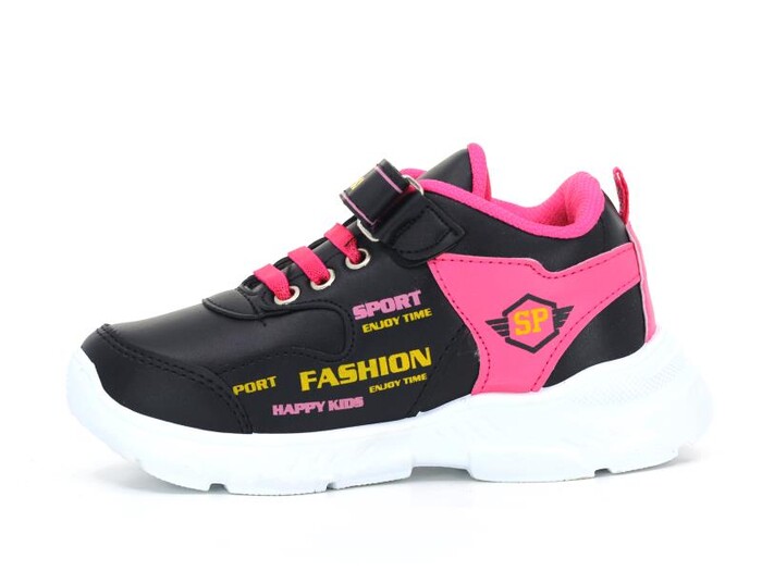 Kebss Filet 7230 Cilt SP Model Spor Ayakkabı Siyah - Fuşya