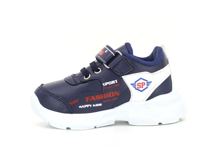 Kebss Patik 7030 Cilt SP Model Spor Ayakkabı Lacivert - Beyaz