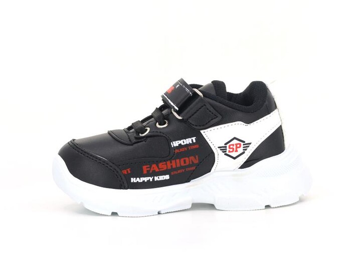 Kebss Patik 7030 Cilt SP Model Spor Ayakkabı Siyah - Beyaz - Thumbnail
