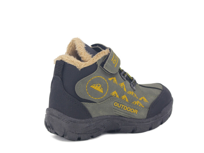 Kebss Patik 7033 Kancalı Kutulu Bot Haki - 3