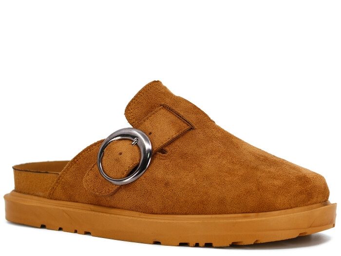 Kevser Zenne 8501 Kapalı Ev Terliği Camel 