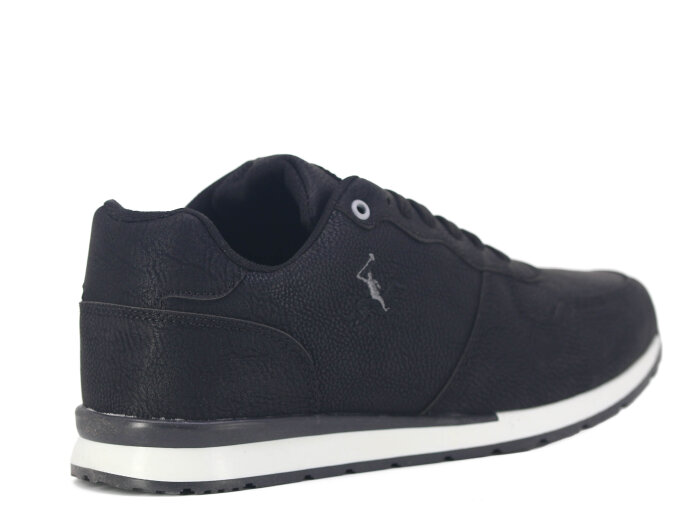 Kintex Merdane 025 Poli Cilt Spor Ayakkabı Siyah - Füme - 3