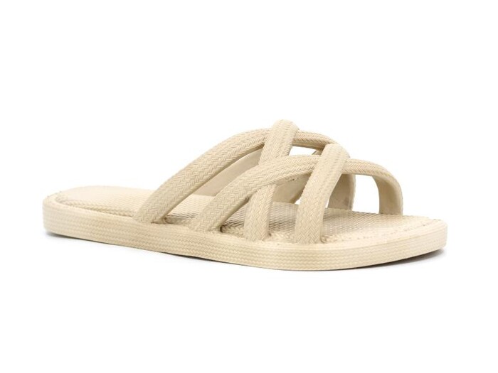 Mimu Zenne 001 Ahtapot Kaydırmaz Terlik Bej - Mimu