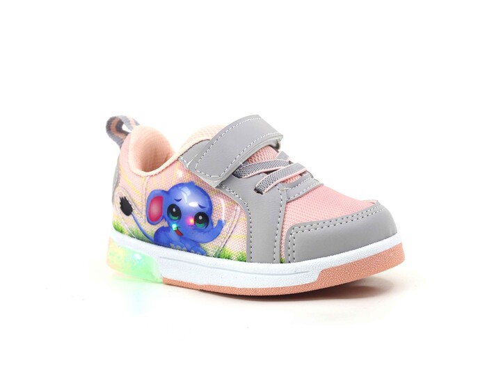 Lafonten Bebe 110 Işıklı Anorak Spor Ayakkabı Buz - Pudra - 1