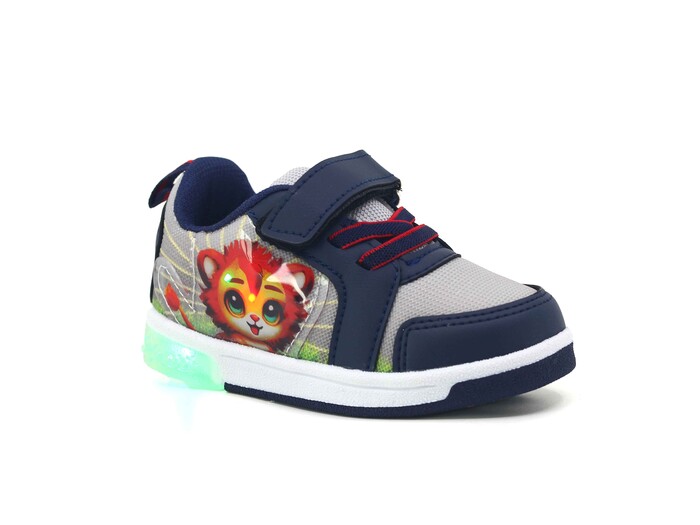 Lafonten Bebe 110 Işıklı Anorak Spor Ayakkabı Lacivert - Buz - 1