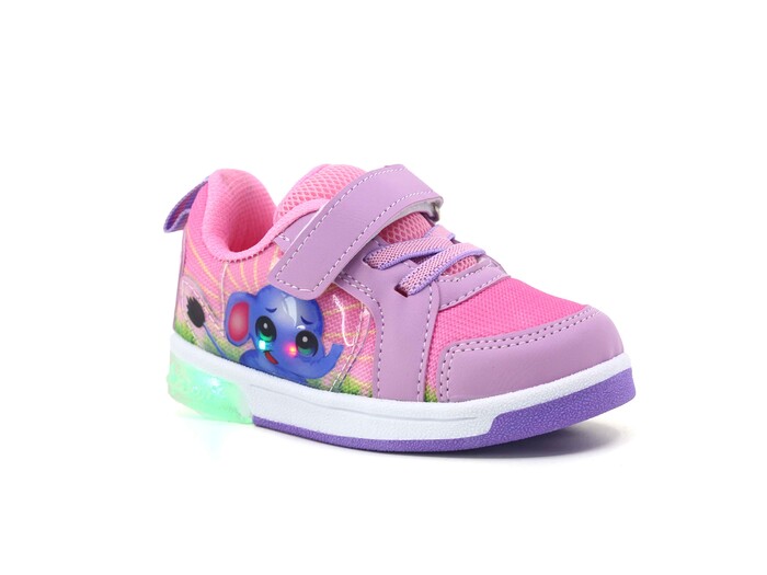 Lafonten Bebe 110 Işıklı Anorak Spor Ayakkabı Lila - Pembe - Lafonten