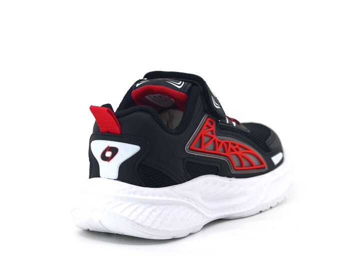 Lafonten Filet 741 Anorak Spor Ayakkabı Siyah - Kırmızı