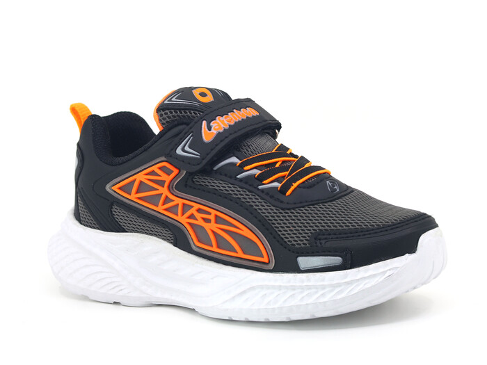 Lafonten Filet 741 Anorak Spor Ayakkabı Siyah - Turuncu