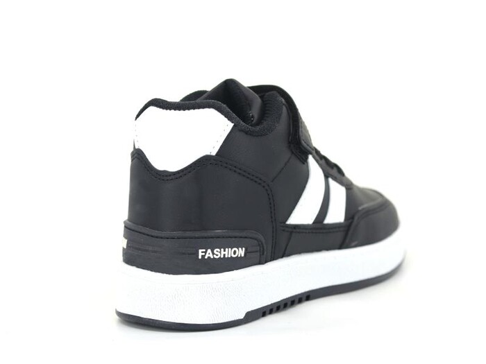 Lafonten Filet 726 Basket Cilt Spor Ayakkabı Siyah - Beyaz - 3
