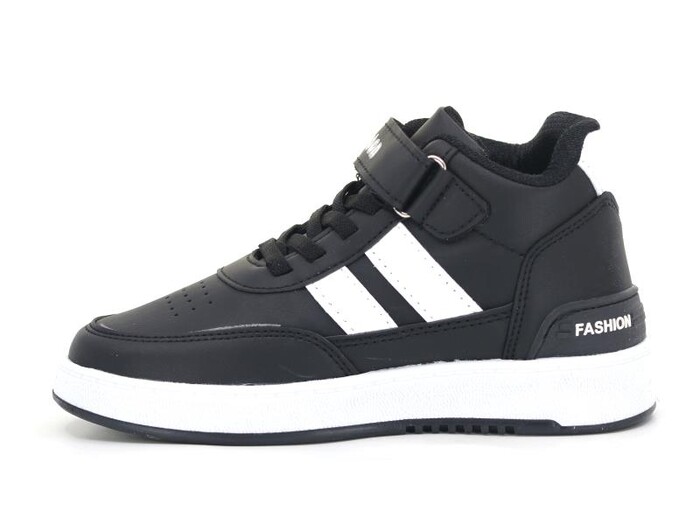 Lafonten Filet 726 Basket Cilt Spor Ayakkabı Siyah - Beyaz - Lafonten (1)