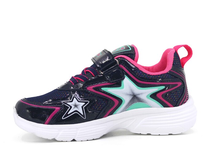 Lafonten Filet 743 Rugan Simli Anorak Spor Ayakkabı Lacivert - Fuşya - Lafonten (1)