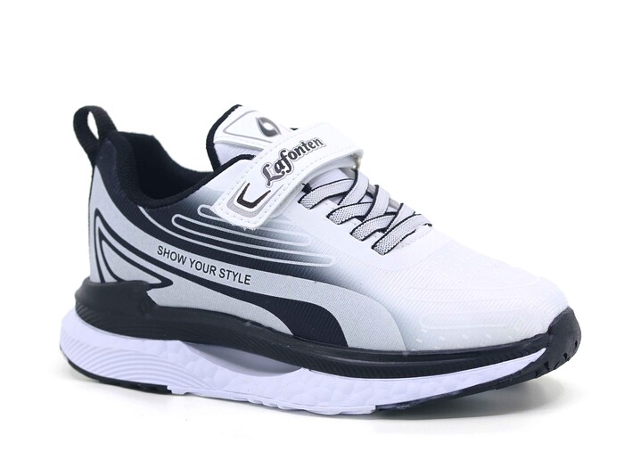 Lafonten Filet 744 Anorak Spor Ayakkabı Beyaz - Siyah - 1