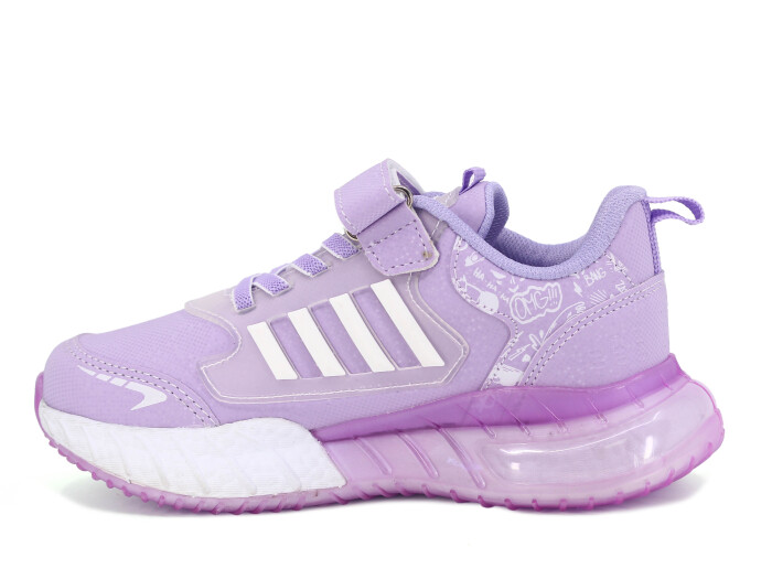 Lafonten Filet 748 Cilt Spor Ayakkabı Lila - Beyaz - 2