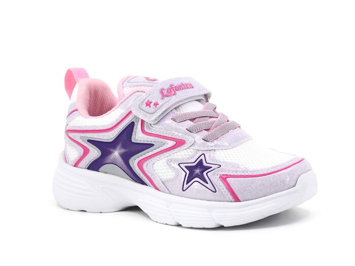 Lafonten Patik 743 Rugan Simli Anorak Spor Ayakkabı Beyaz - 1