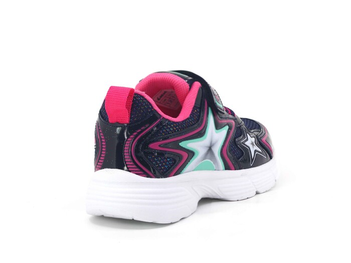 Lafonten Patik 743 Rugan Simli Anorak Spor Ayakkabı Lacivert - Fuşya - 3