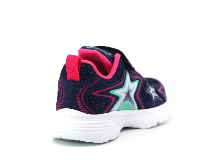 Lafonten Patik 743 Simli Anorak Spor Ayakkabı Lacivert - Fuşya - 3