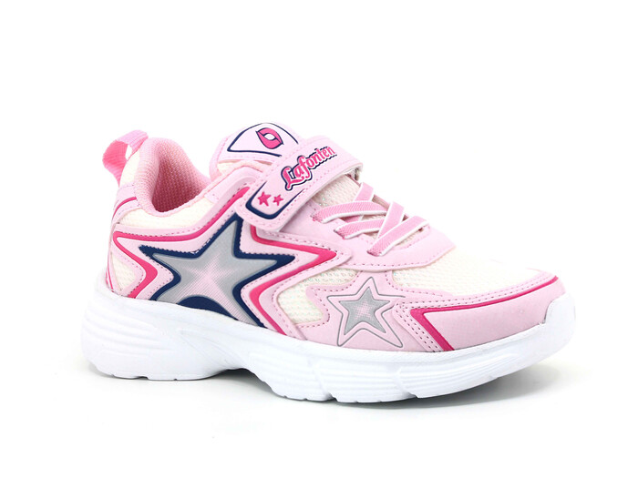 Lafonten Patik 743 Simli Anorak Spor Ayakkabı Pembe - Lafonten