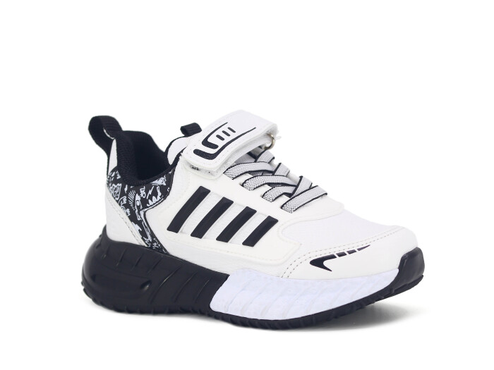 Lafonten Patik 748 Cilt Spor Ayakkabı Beyaz - Siyah - 1