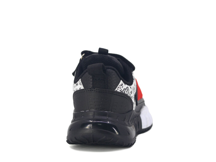 Lafonten Patik 748 Cilt Spor Ayakkabı Siyah - Kırmızı - 3