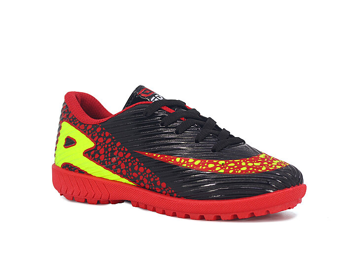 Lagoos Filet H-2026 Renkli Taban Halı Saha Ayakkabısı Kırmızı Rugan - Lagoos