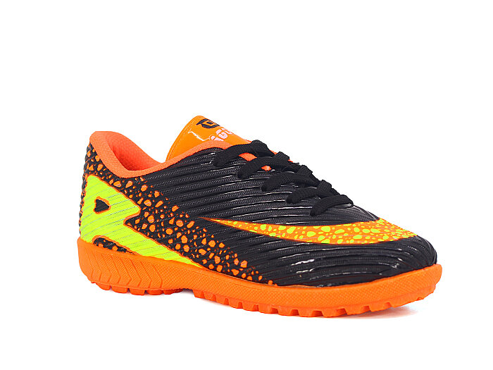 Lagoos Filet H-2026 Renkli Taban Halı Saha Ayakkabısı Turuncu Rugan - Lagoos