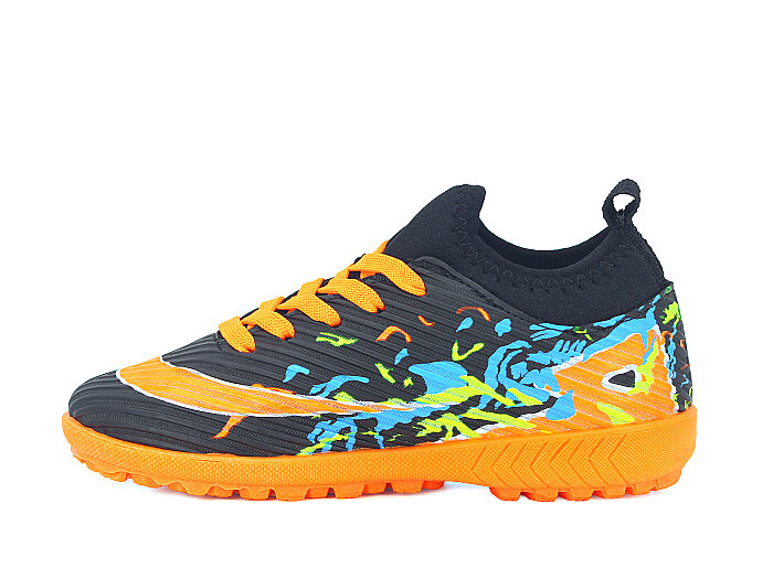 Lagoos Filet 2026 Renkli Taban Çoraplı Halı Saha Ayakkabısı Turuncu - Lagoos (1)