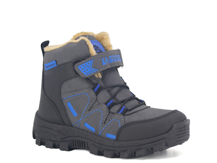 Lagoos Filet BT-212 Trekking Kısa Bot Gri - Mavi 