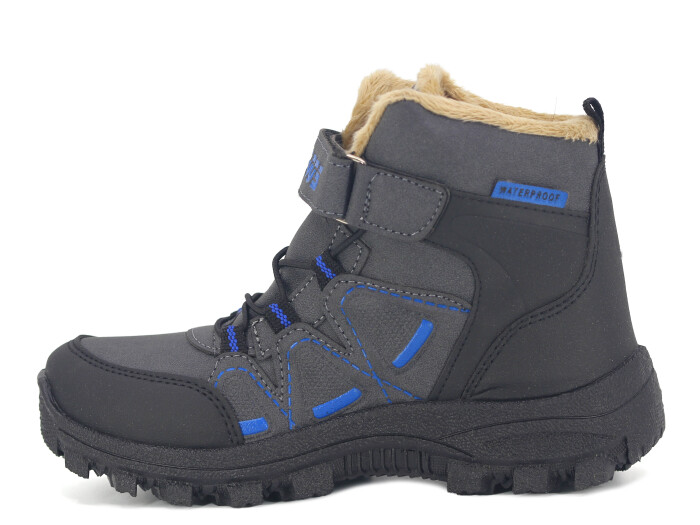 Lagoos Filet BT-212 Trekking Kısa Bot Gri - Mavi - Lagoos (1)