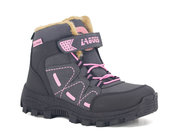 Lagoos Filet BT-212 Trekking Kısa Bot Gri - Pembe - Lagoos