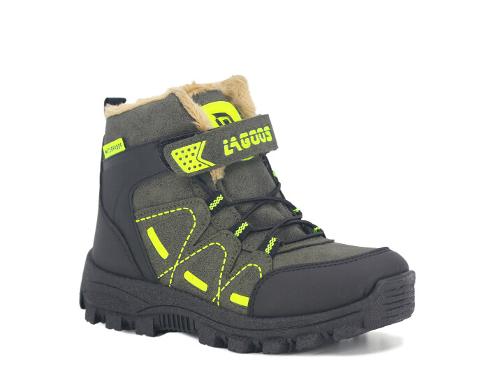 Lagoos Filet BT-212 Trekking Kısa Bot Haki - Sarı - 1