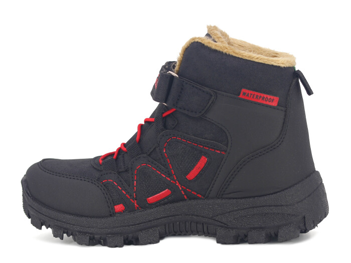 Lagoos Filet BT-212 Trekking Kısa Bot Siyah - Kırmızı - Lagoos (1)