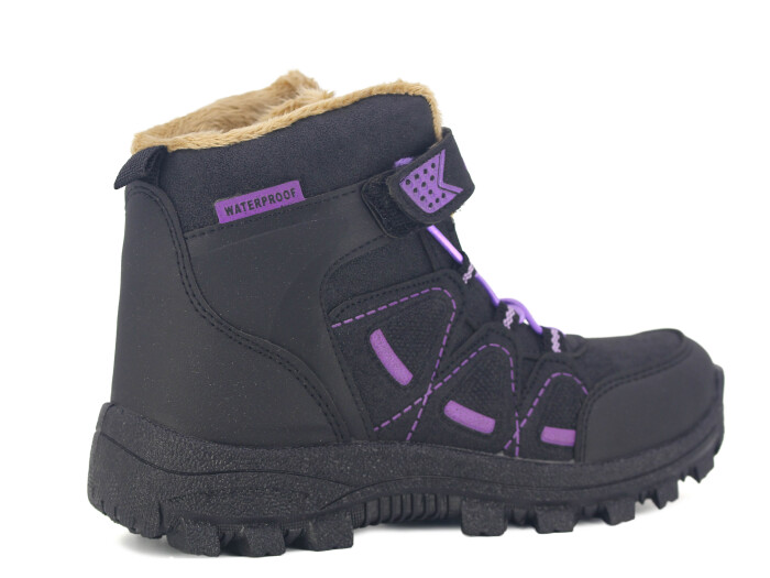 Lagoos Filet BT-212 Trekking Kısa Bot Siyah - Lila - 3