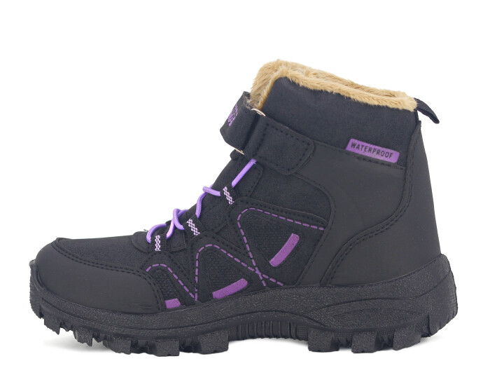 Lagoos Filet BT-212 Trekking Kısa Bot Siyah - Lila - Lagoos (1)