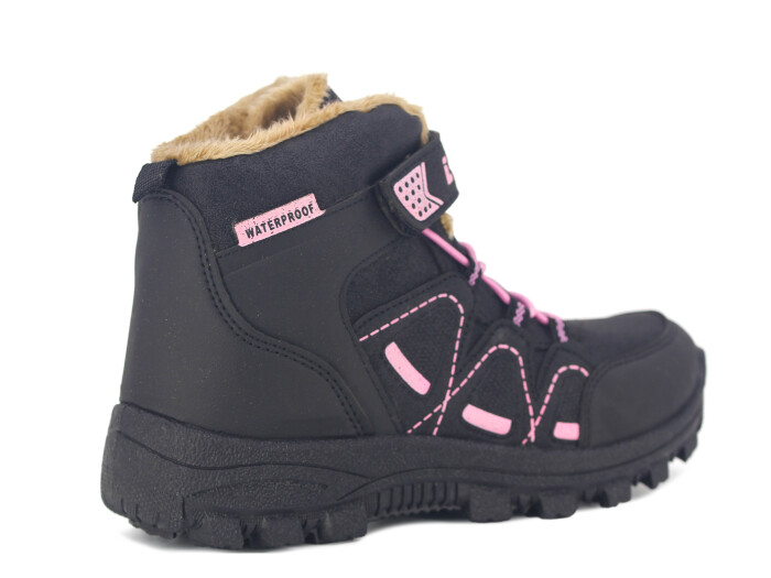 Lagoos Filet BT-212 Trekking Kısa Bot Siyah - Pembe - 3