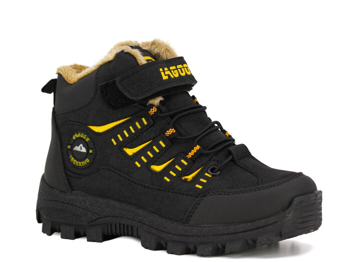 Lagoos Filet BT-215 Trekking Kısa Bot Siyah - Sarı - Lagoos