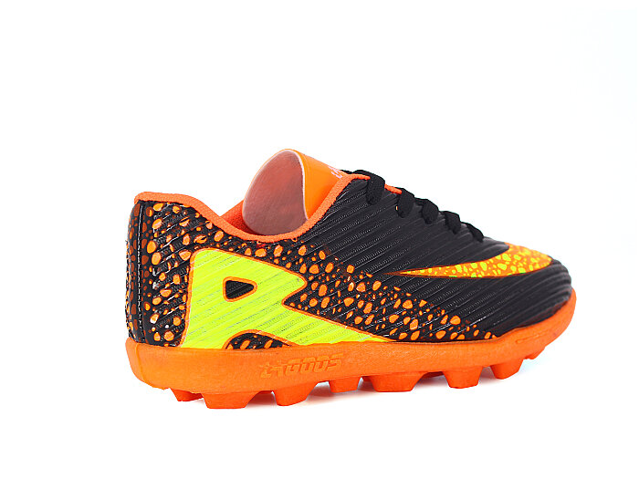 Lagoos Filet K-2026 Renkli Taban Krampon Ayakkabı Turuncu Rugan - 3