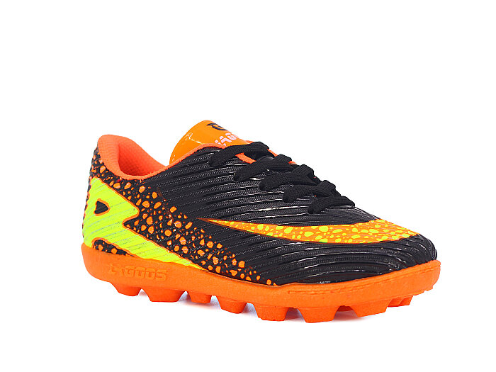 Lagoos Filet K-2026 Renkli Taban Krampon Ayakkabı Turuncu Rugan - Lagoos