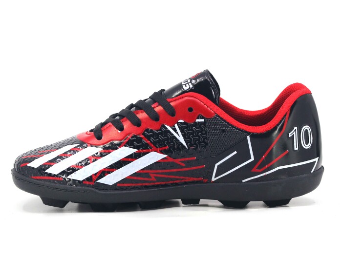 Lagoos Garson 2010 Siyah Taban Çoraplı Krampon Ayakkabı Kırmızı Rugan - Lagoos (1)