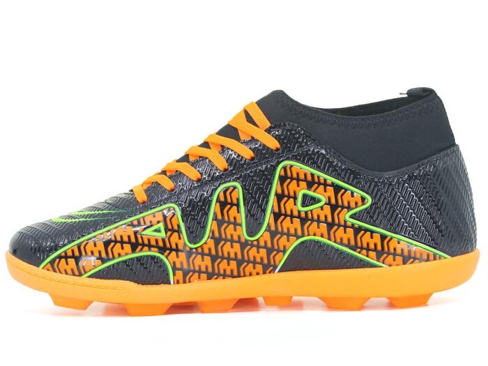 Lagoos Merdane 2011 Renkli Taban Çoraplı Krampon Ayakkabı Turuncu Rugan - Lagoos (1)