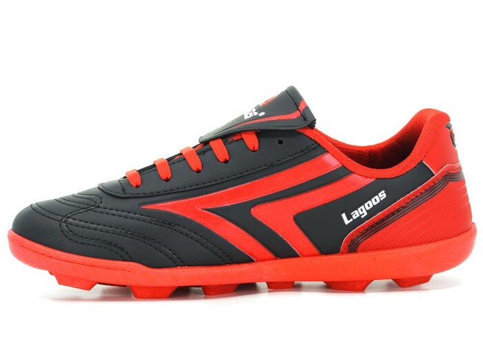 Lagoos Merdane K-2001 Renkli Taban Krampon Ayakkabı Kırmızı