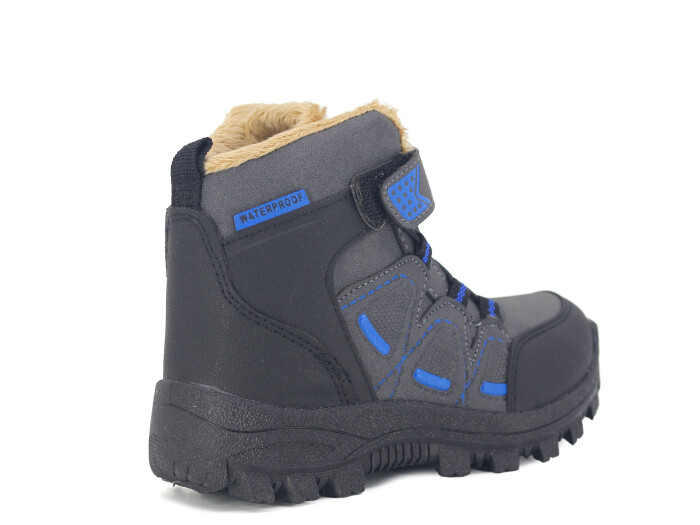 Lagoos Patik BT-212 Trekking Kısa Bot Gri - Mavi - 3