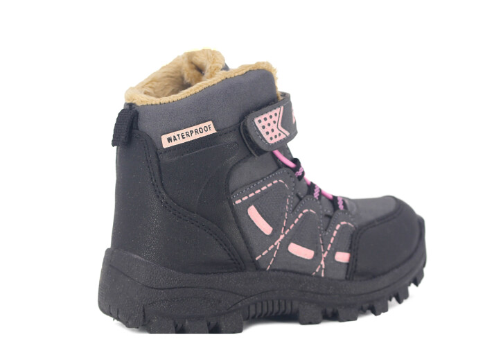 Lagoos Patik BT-212 Trekking Kısa Bot Gri - Pembe - 3