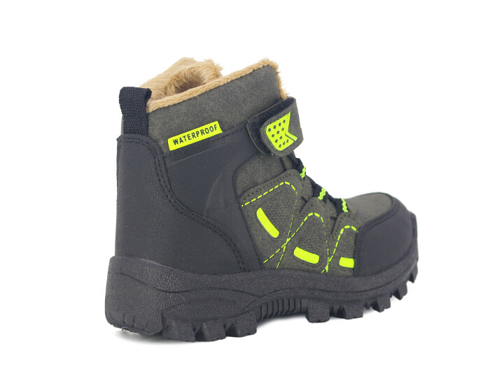 Lagoos Patik BT-212 Trekking Kısa Bot Haki - Sarı - 3