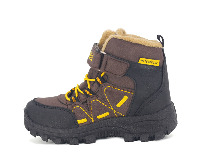 Lagoos Patik BT-212 Trekking Kısa Bot Kahve - Sarı - 2