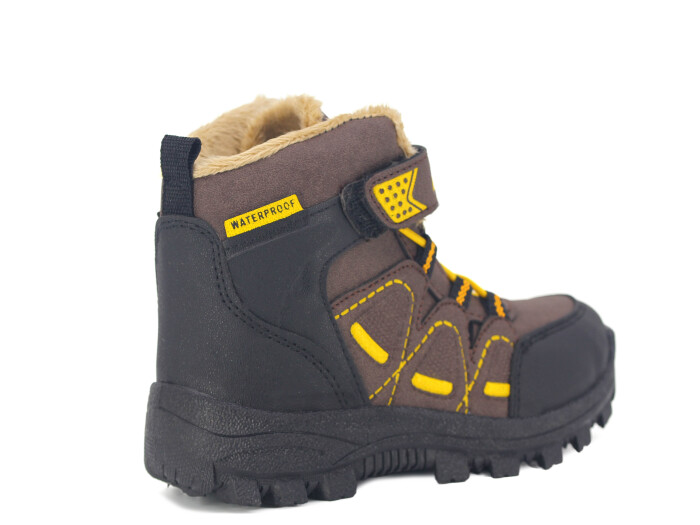 Lagoos Patik BT-212 Trekking Kısa Bot Kahve - Sarı - 3